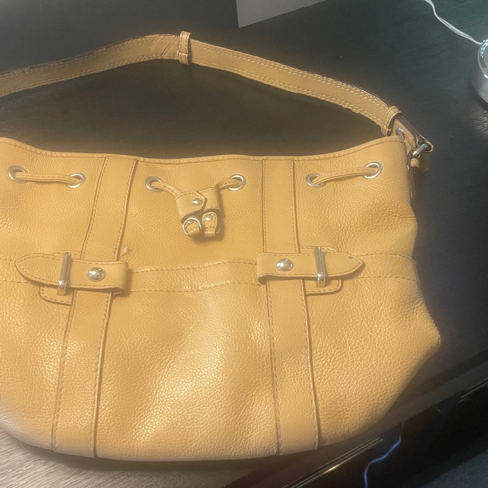 Tan purse